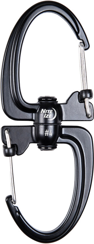 Nite Ize S-Biner 360 SlideLock Carabin 1.6 in x 4.2 in x 0.5 in - gear fastener - image 1
