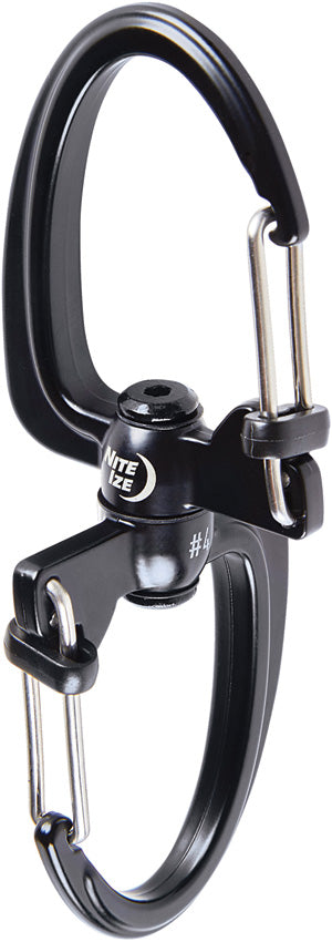 Nite Ize S-Biner 360 SlideLock Carabin 1.6 in x 4.2 in x 0.5 in - gear fastener - image 2