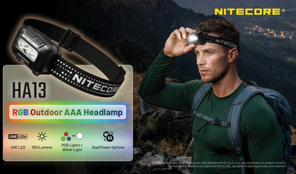 Nitecore HA13 Outdoor Headlamp - portable flashlight - image 2