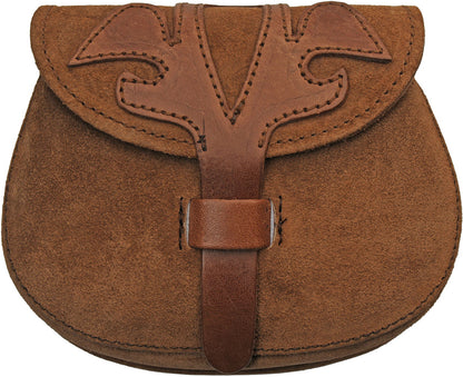 Medieval Belt Bag Suede - gear storage accessory - image 1