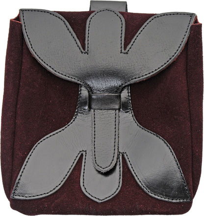 Large Medieval Pouch Purple - gear pouch - image 1