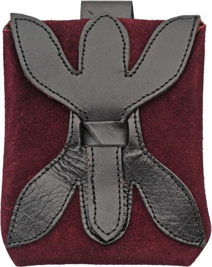 Small Medieval Pouch Purple - gear pouch - image 1