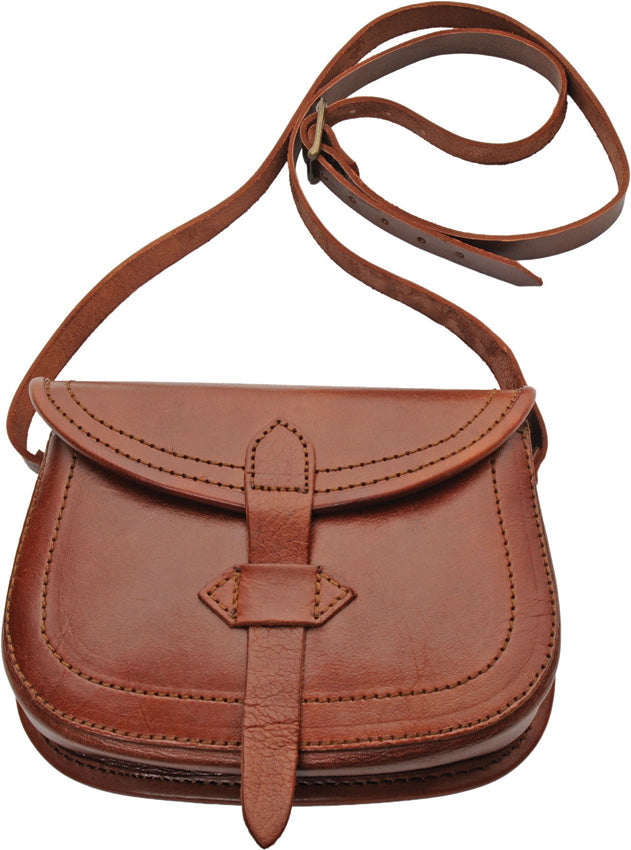 Shoulder Bag Brown Leather - gear storage accessory - image 1