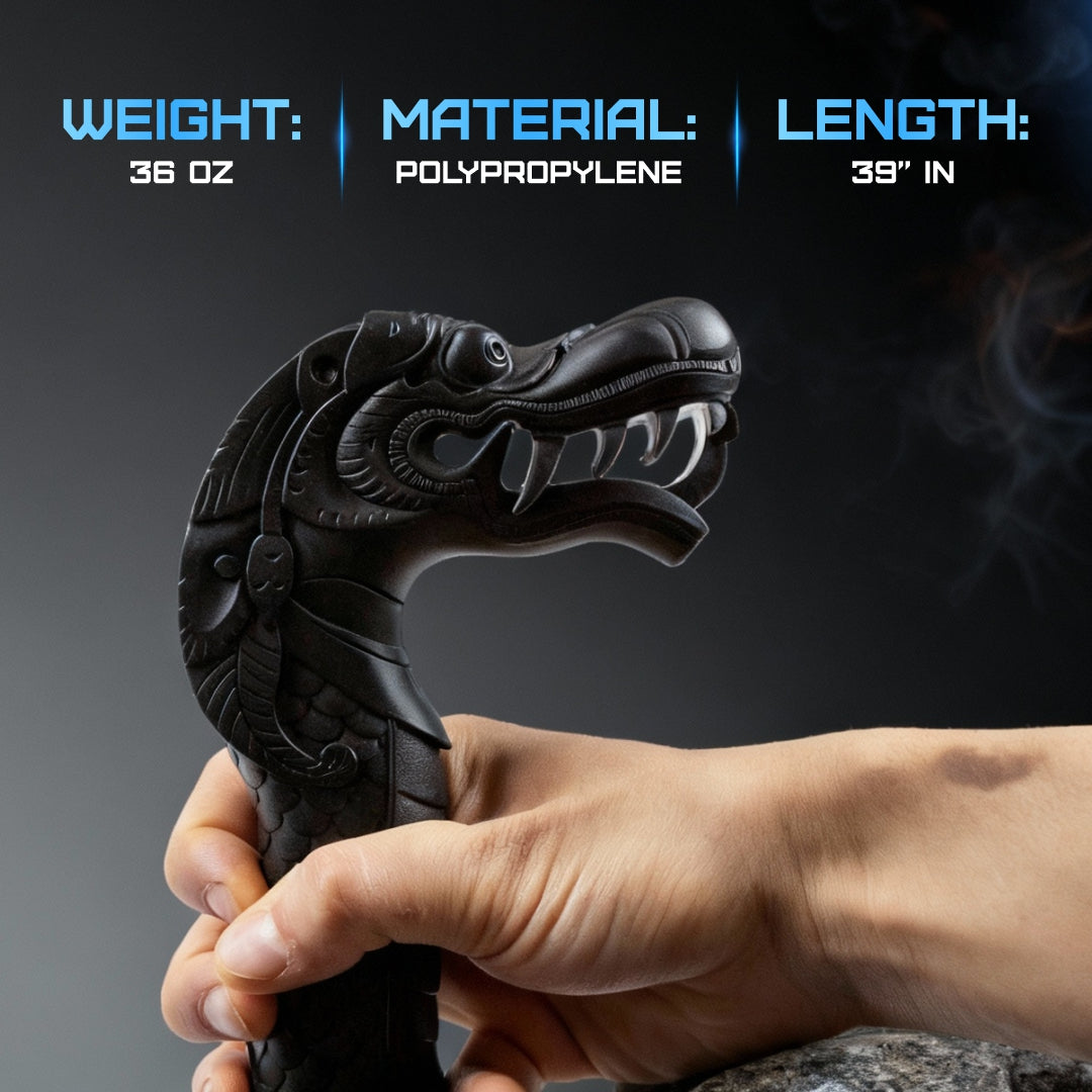 Cold Steel Dragon Walking Stick | Durable Polypropylene Cane – Mjoutdoorsgear UK