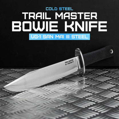 Cold Steel Trail Master Bowie Knife – VG-1 San Mai III