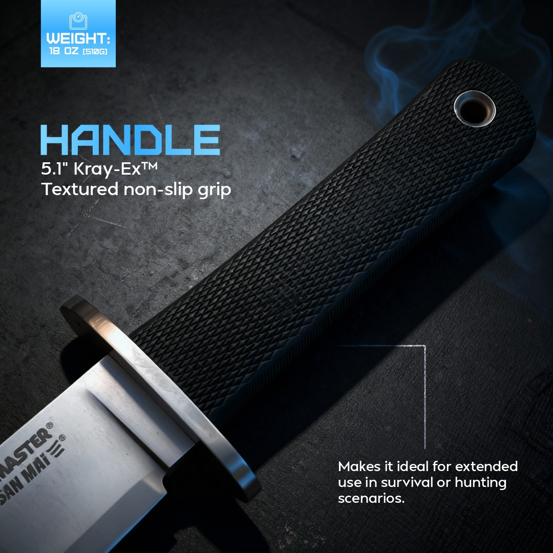 Cold Steel Trail Master Bowie Knife – VG-1 San Mai III