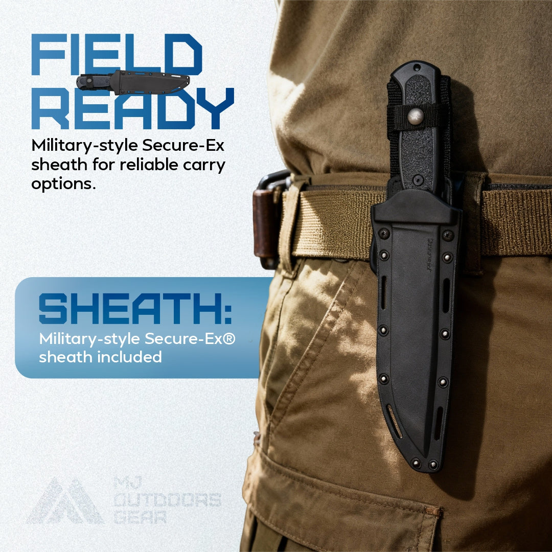 Cold Steel Drop Forged Survivalist Knife | Mjoutdoorsgear UK