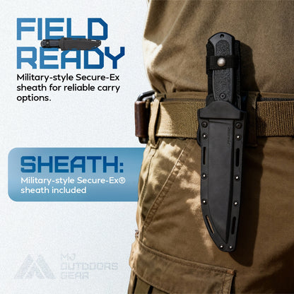 Cold Steel Drop Forged Survivalist Knife | Mjoutdoorsgear UK