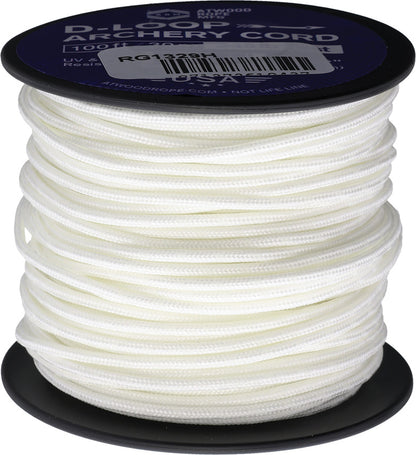 Atwood Rope MFG D-Loop Cord White Glow - outdoor gear storage - image 1