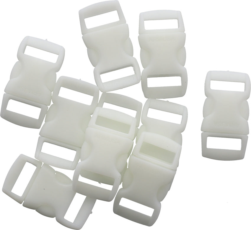 Atwood Rope MFG Paracord Buckle Glow 10PK - paracord accessory - image 1