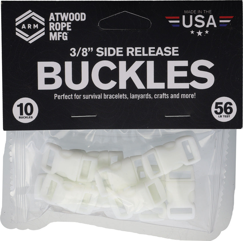 Atwood Rope MFG Paracord Buckle Glow 10PK - paracord accessory - image 4