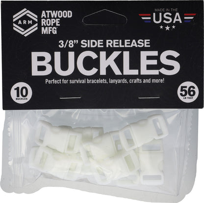 Atwood Rope MFG Paracord Buckle Glow 10PK - paracord accessory - image 4
