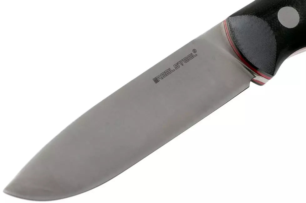 RealSteel Bushcraft III Convex knife, black 3725C
