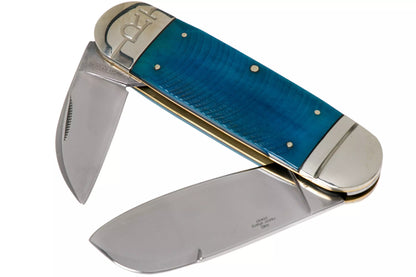 Rough Ryder Black & Blue Elephant Toe RR2113 pocket knife
