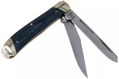 Rough Ryder Trapper Denim RR2182 Carbon slipjoint pocket knife
