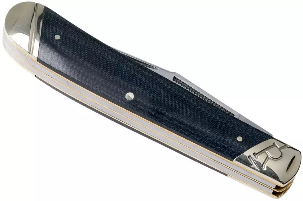Rough Ryder Trapper Denim RR2182 Carbon slipjoint pocket knife
