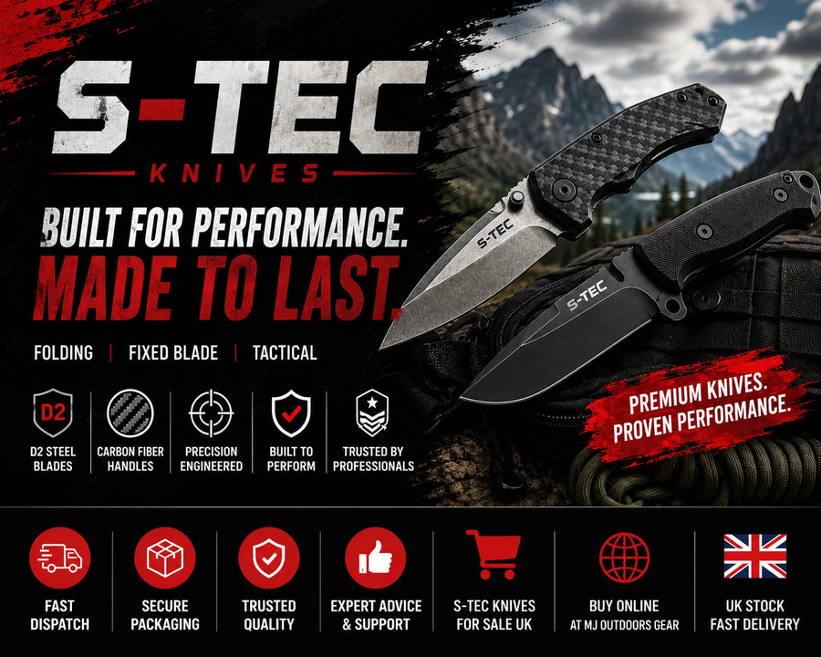 S-TEC Knives For Sale UK | Buy Folding, Fixed Blade & Tactical Knives Online