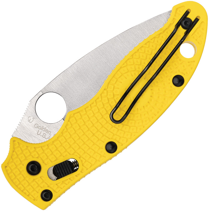 Spyderco Manix 2 Salt Ball Bearing Lock C101PYL2