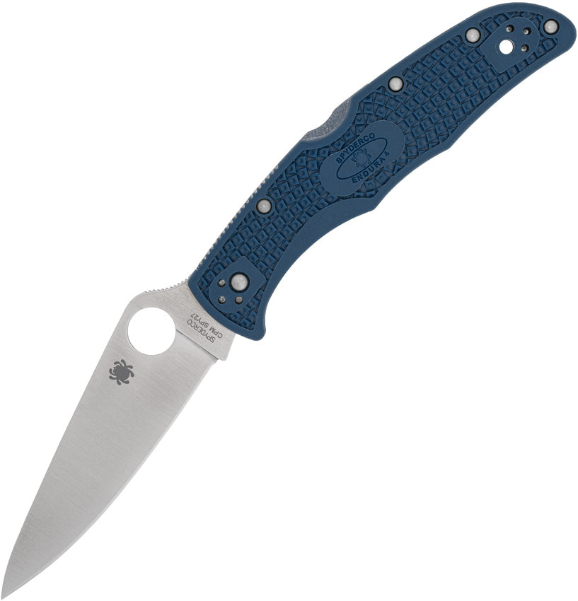Spyderco Endura 4 Lockback Cobalt C10PCBL by Spyderco