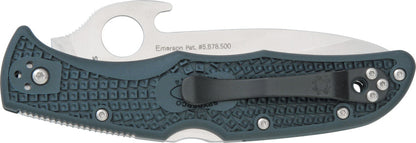 Spyderco Endura 4 Lockback Wave C10PGYW
