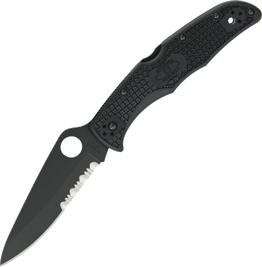Spyderco Endura 4 Lockback C10PSBBK by Spyderco – available for sale in the UK at Mjoutdoorsgears