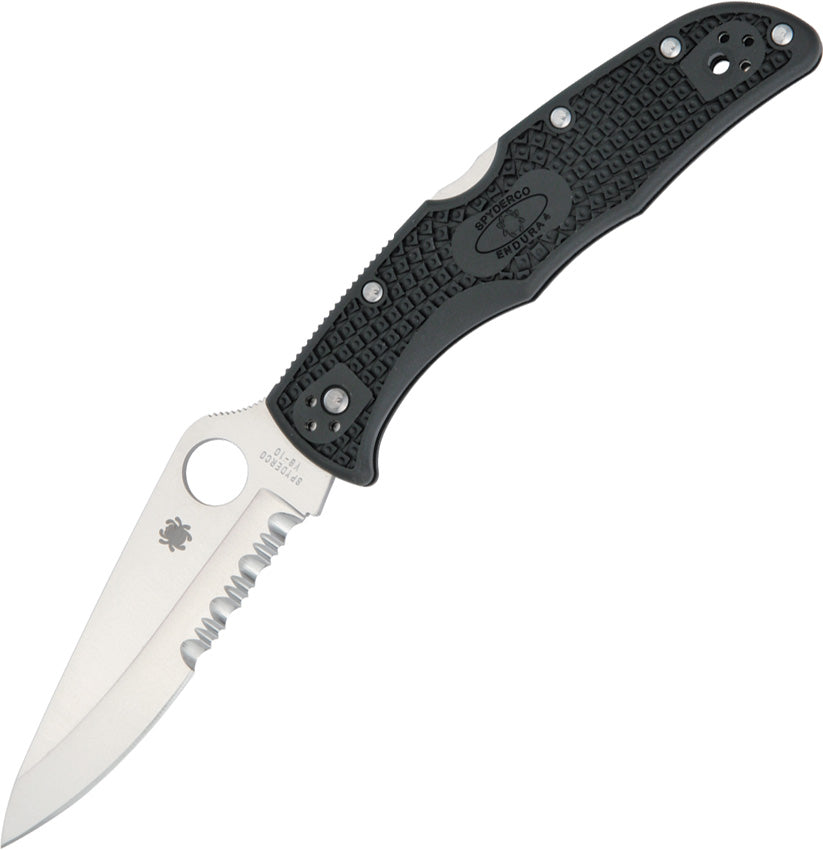 Spyderco Endura 4 Lockback C10PSBK by Spyderco – available for sale in the UK at Mjoutdoorsgears