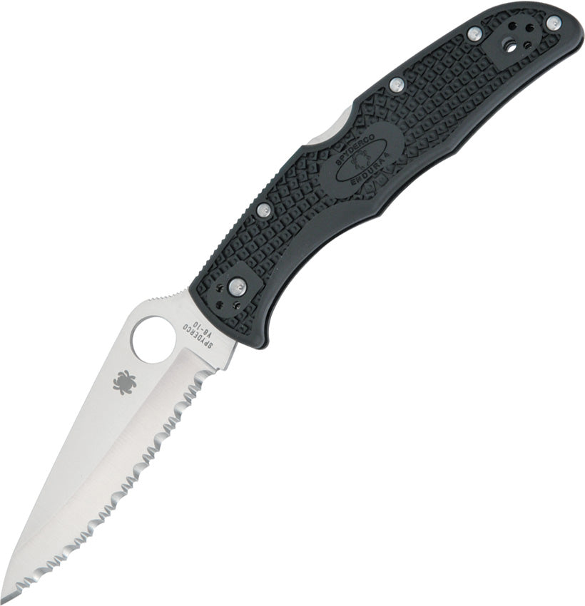 Spyderco Endura 4 Lockback C10SBK by Spyderco – available for sale in the UK at Mjoutdoorsgear