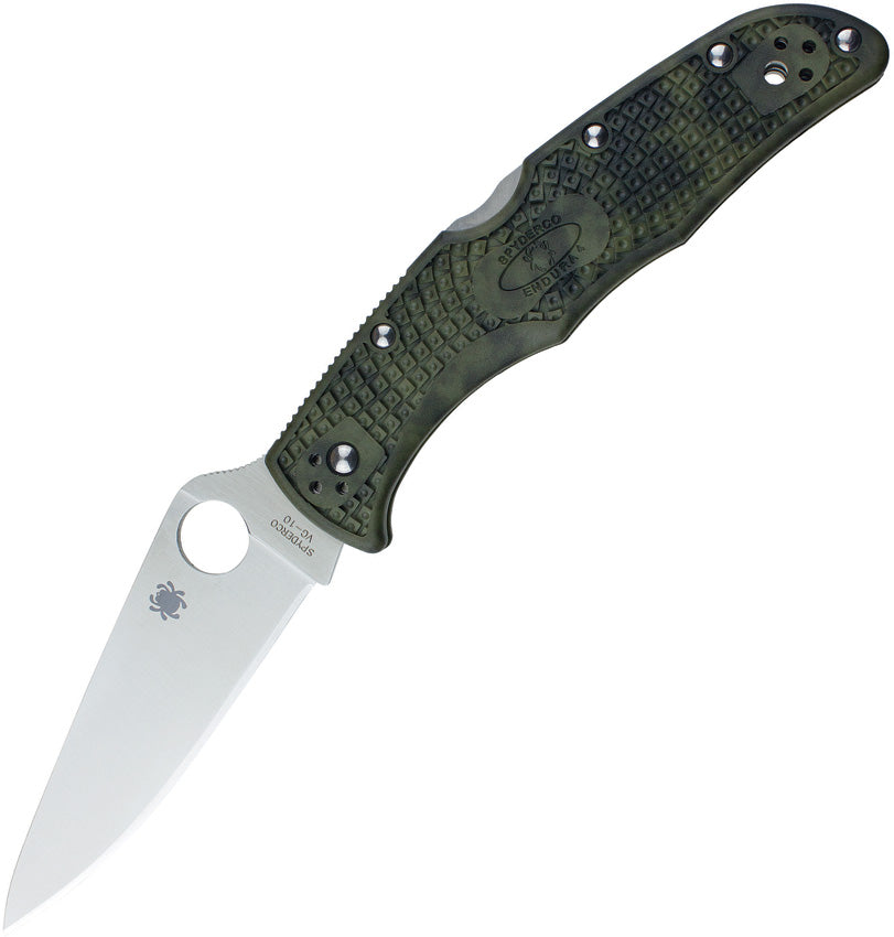 Spyderco Endura 4 Lockback C10ZFPGR by Spyderco