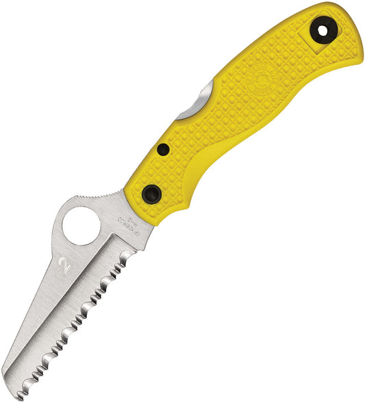 Spyderco Saver Salt Lockback Yellow C118SYL