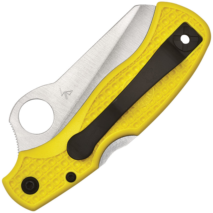 Spyderco Saver Salt Lockback Yellow C118SYL