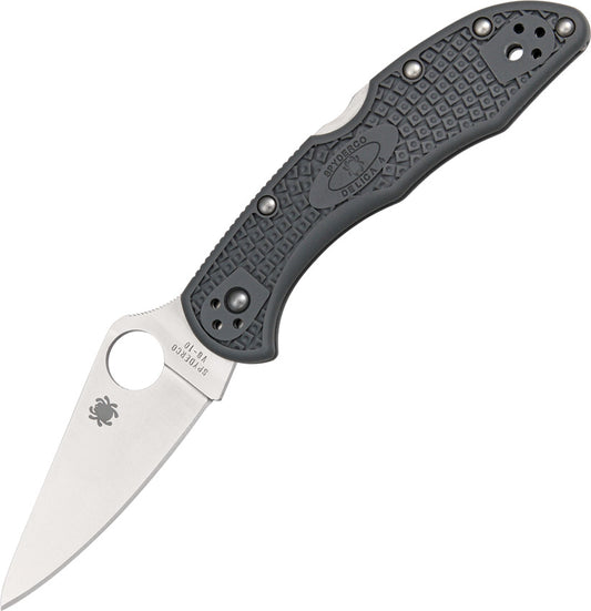 Spyderco Delica Lockback Gray C11FPGY
