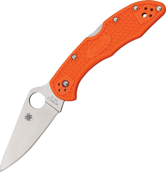 Spyderco Delica Lockback Orange C11FPOR