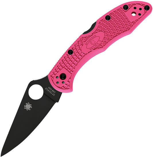 Spyderco Pink Heals Delica Lockback C11FPPNS30VBK