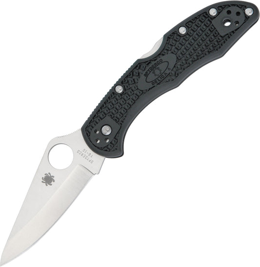 Spyderco Delica 4 Lockback Black C11PBK