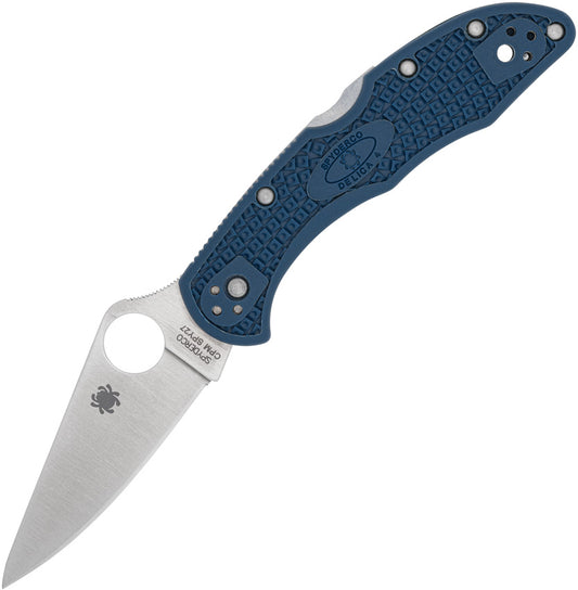 Spyderco Delica 4 Lockback Cobalt C11PCBL