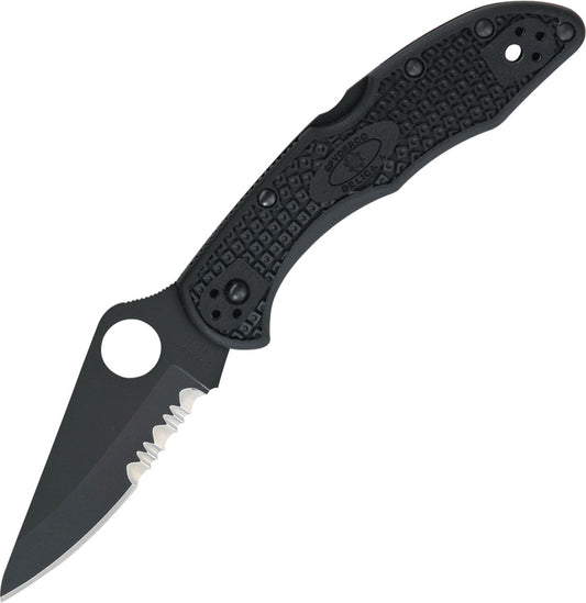 Spyderco Delica 4 Lockback Black C11PSBBK