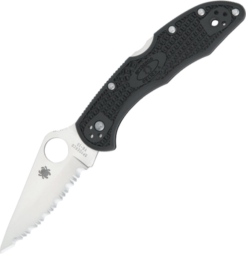 Spyderco Delica 4 Lockback Black C11SBK