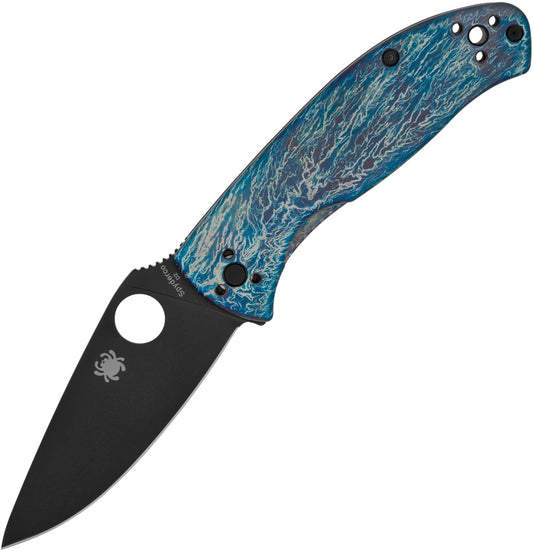 Spyderco Tenacious R.I.L. Ti Blue C122TIBLBKD2P