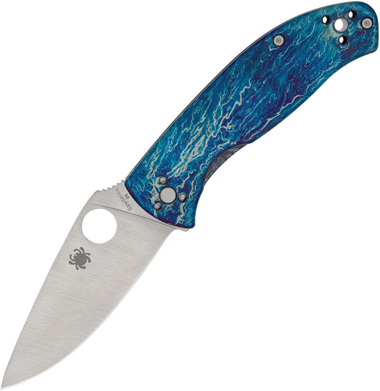 Spyderco Tenacious R.I.L. Ti Blue C122TIBLD2P