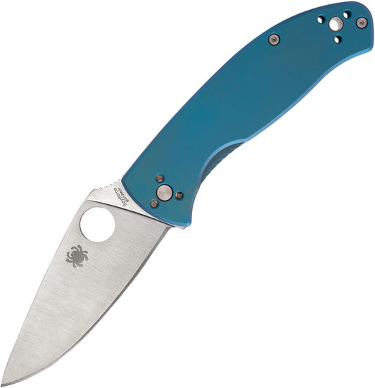 Spyderco Tenacious R.I.L. Titanium Blue C122TIBLP