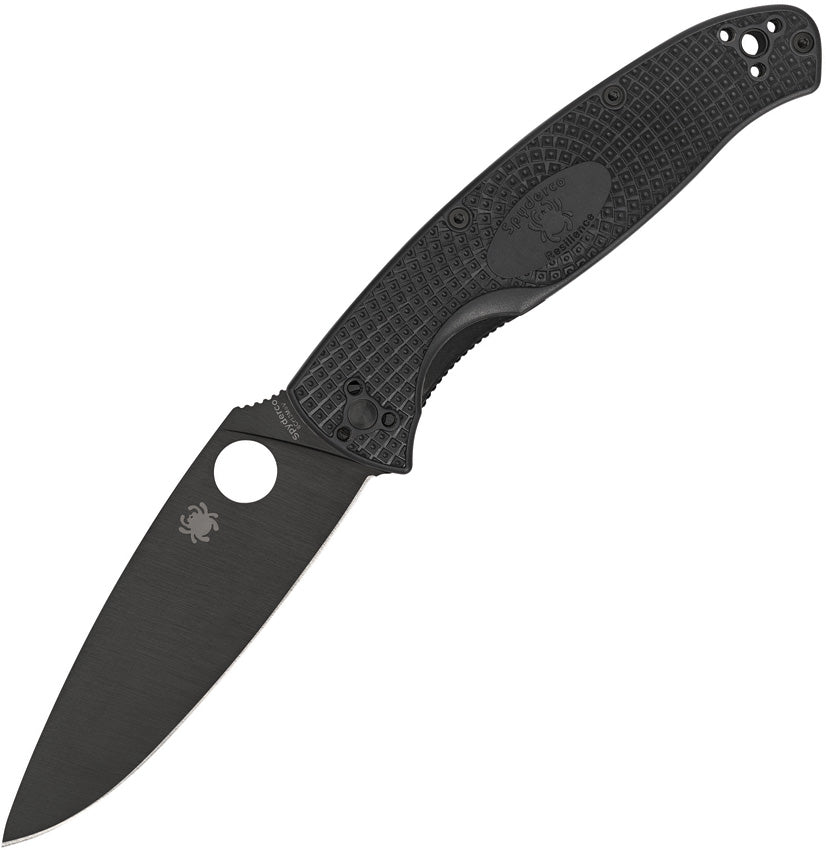 Spyderco Resilience Linerlock Black C142PBBK