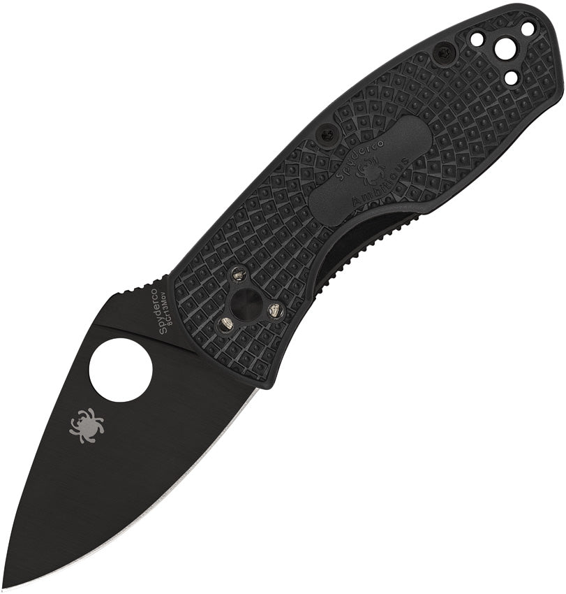 Spyderco Ambitious Lightwt Linerlock C148PBBK by Spyderco
