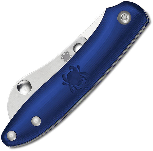 Spyderco Roadie Blue Plain C189PBL