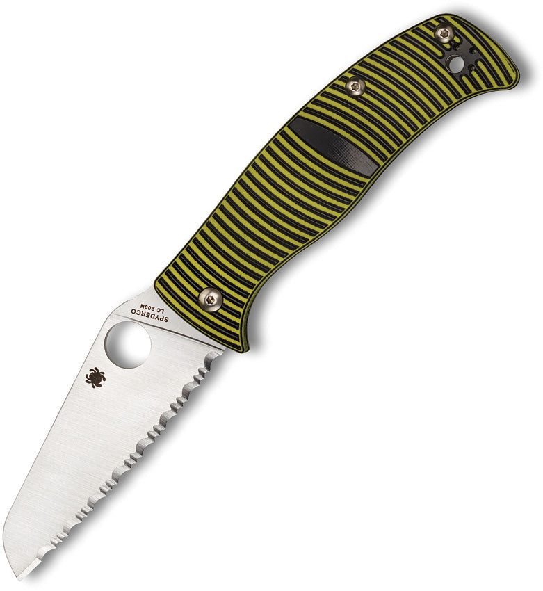 Spyderco Caribbean Compression C217GSSF - Spyderco Folding Knife for Sale UK at Mjoutdoorsgear