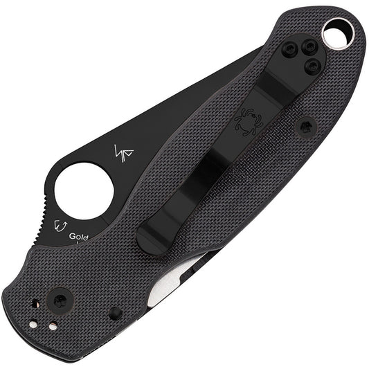 Spyderco Para 3 Black Blade C223GPBK