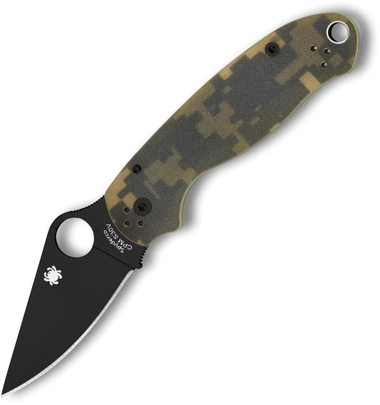 Spyderco Para 3 Black Blade C223GPCMOBK