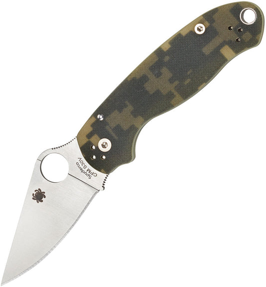 Spyderco Para 3 Satin Blade C223GPCMO