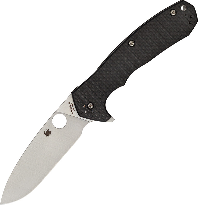 Spyderco Amalgam Compression Lock C234CFP - Premium Spyderco Folding Knife for Sale at Mjoutdoorsgear UK