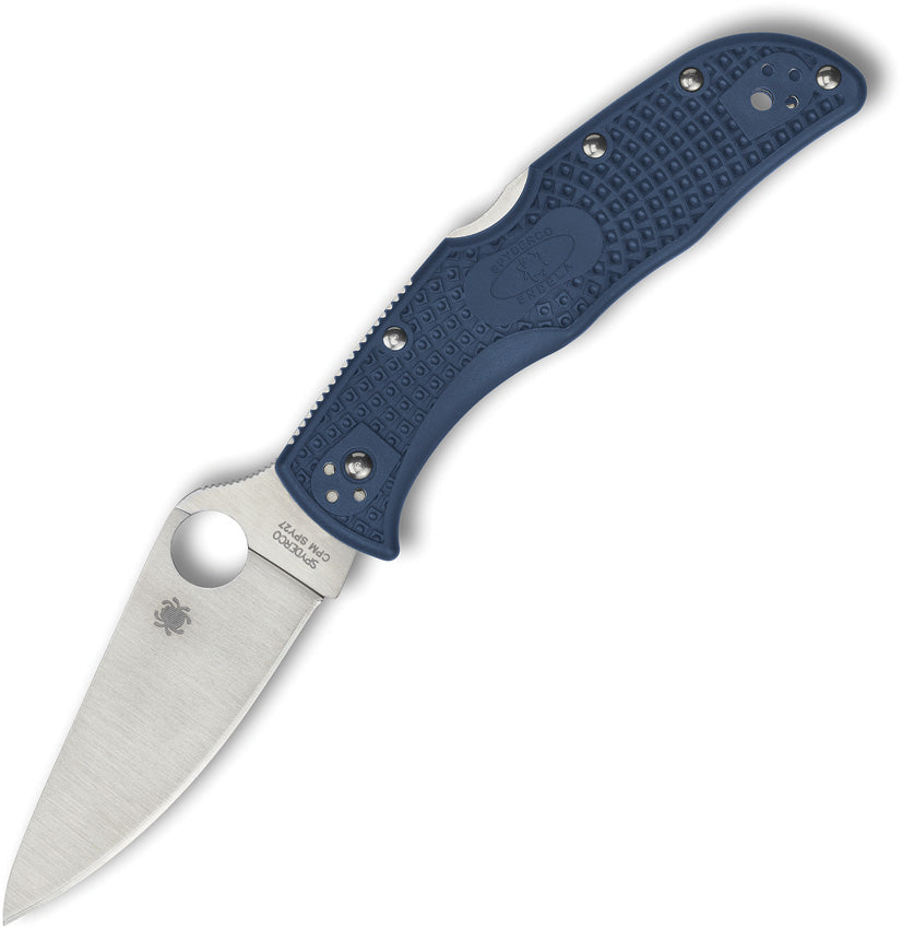 Spyderco Endela Lockback CPM SPY27 C243PCBL - Premium Spyderco Folding Knife for Sale at Mjoutdoorsgear UK