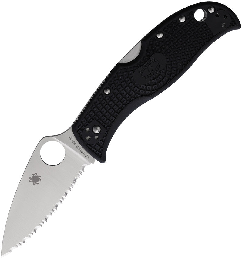 Spyderco Leafjumper Lockback C262SBK - Premium Spyderco Folding Knife for Sale at Mjoutdoorsgear UK